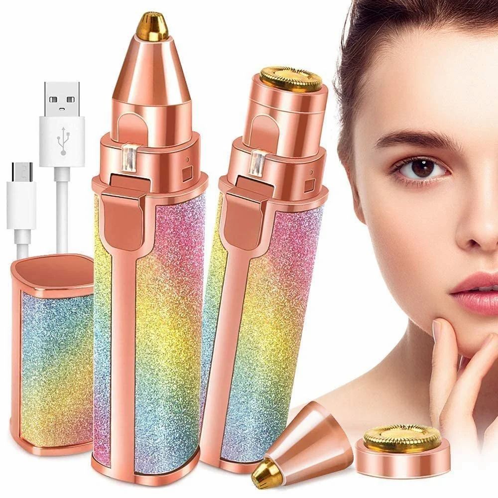 Multicolor Flawless 2 in 1 Beauty Trimmer