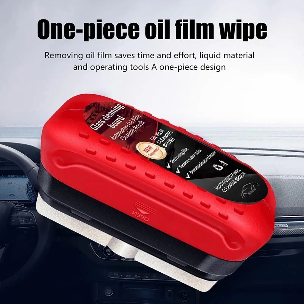 Premium Oil Film Remover Brush – Crystal Clear Clarity for Every Drive