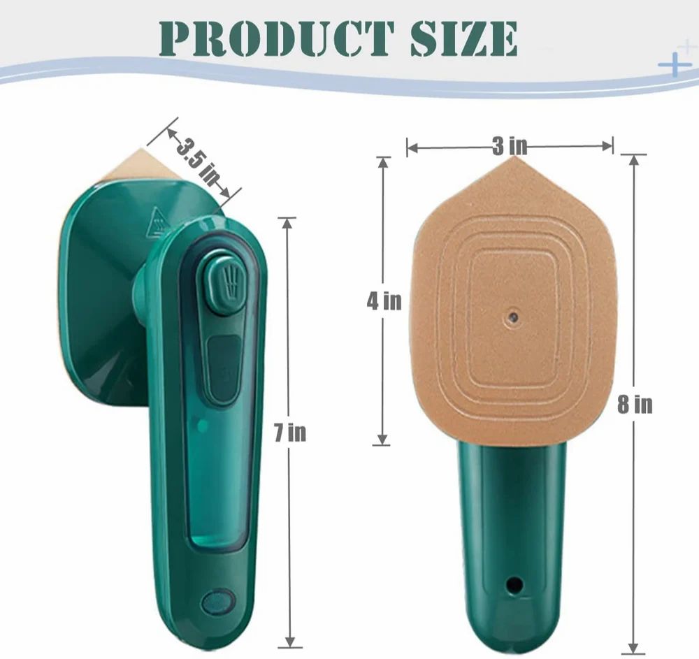 Portable Mini Steam Iron – Dual Mode Garment Ironing Machine