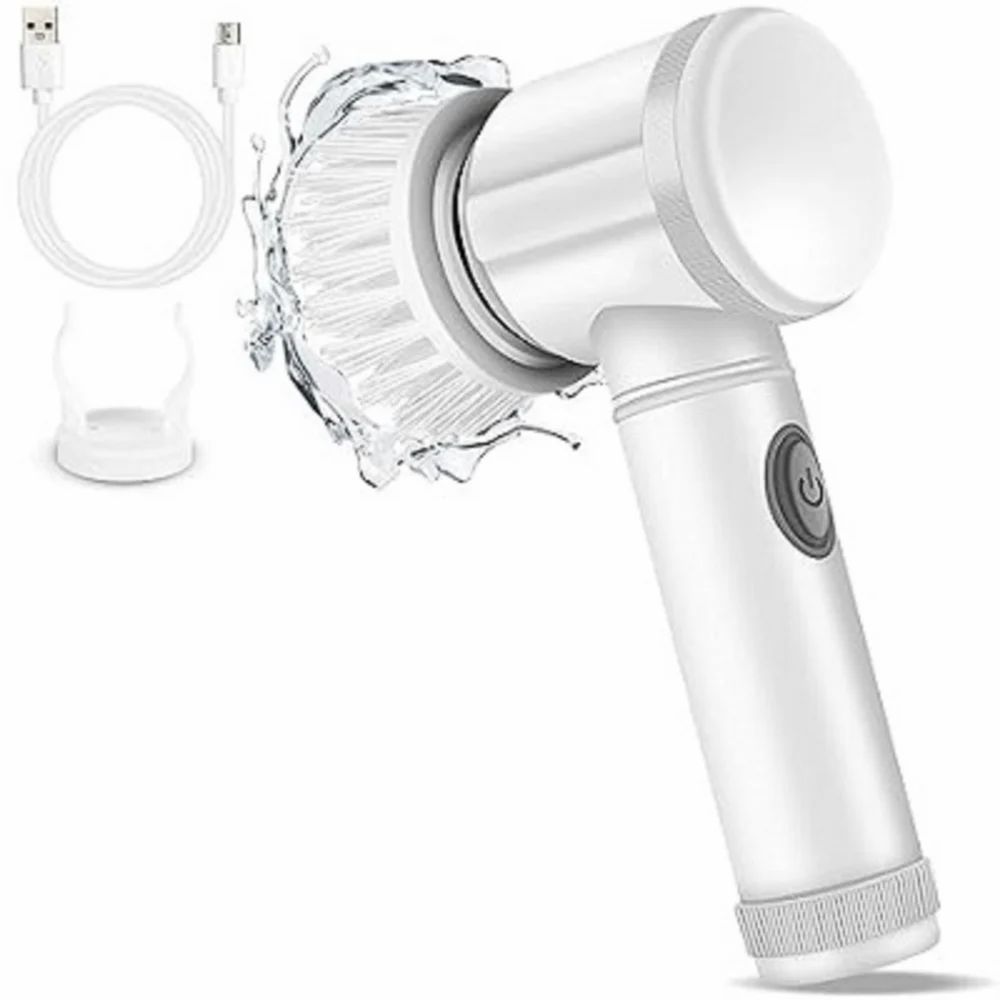 Rechargeable Electric Cleaning Brush Set – Multi-Surface Scrubber
