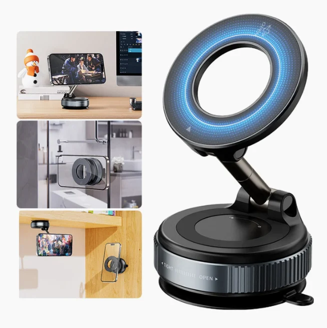 Ultra-Secure Magnetic Car Mount – For iPhone & Android