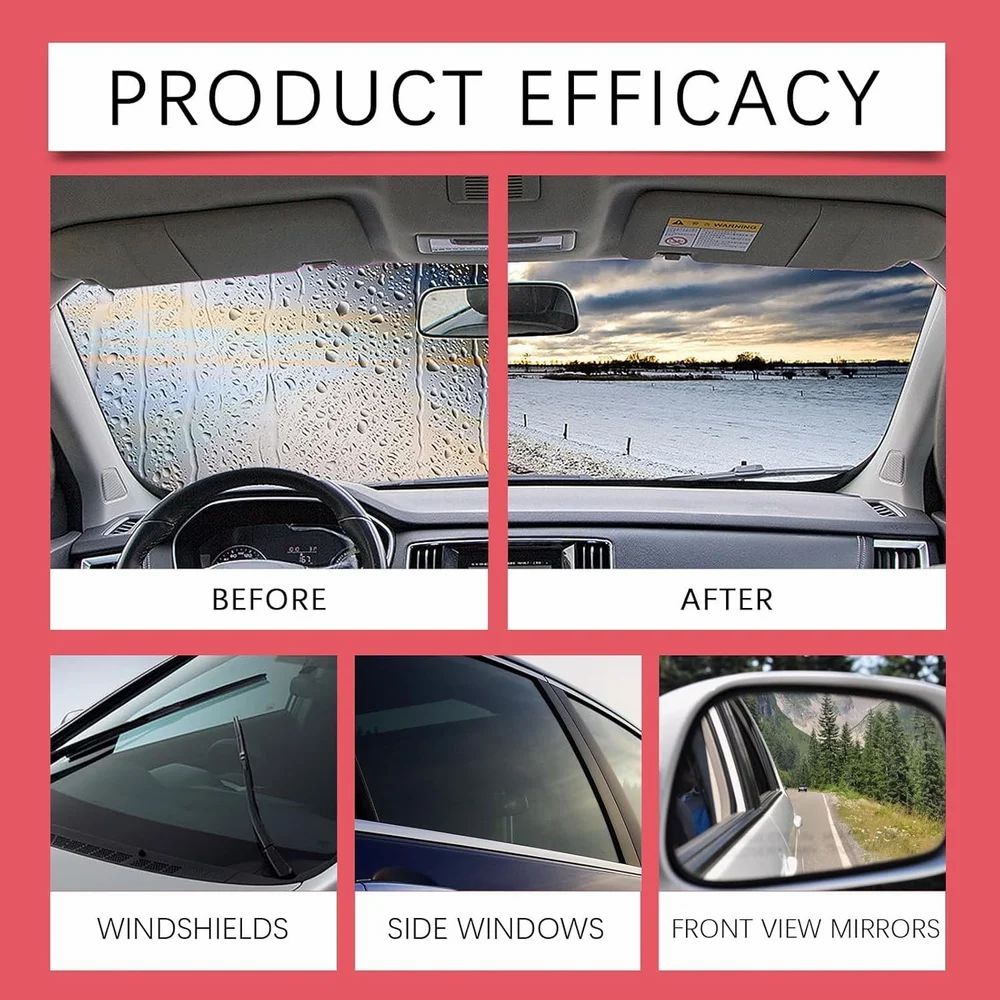 Premium Oil Film Remover Brush – Crystal Clear Clarity for Every Drive
