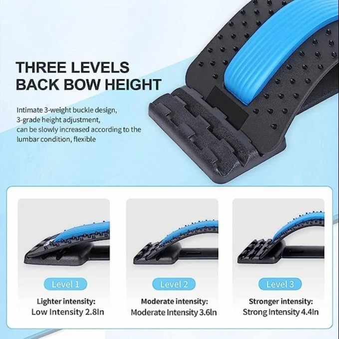 Magic Spine Stretcher for Back Pain Relief, Posture Correction & Flexibility
