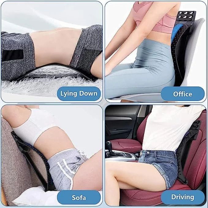 Magic Spine Stretcher for Back Pain Relief, Posture Correction & Flexibility