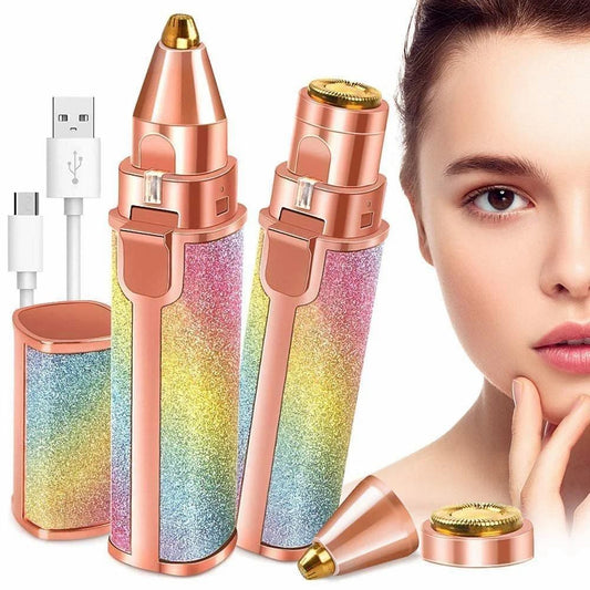 Multicolor Flawless 2 in 1 Beauty Trimmer