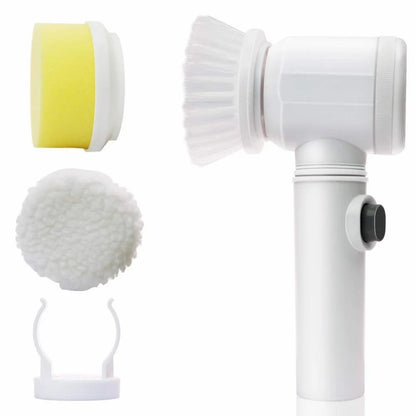 Rechargeable Electric Cleaning Brush Set – Multi-Surface Scrubber