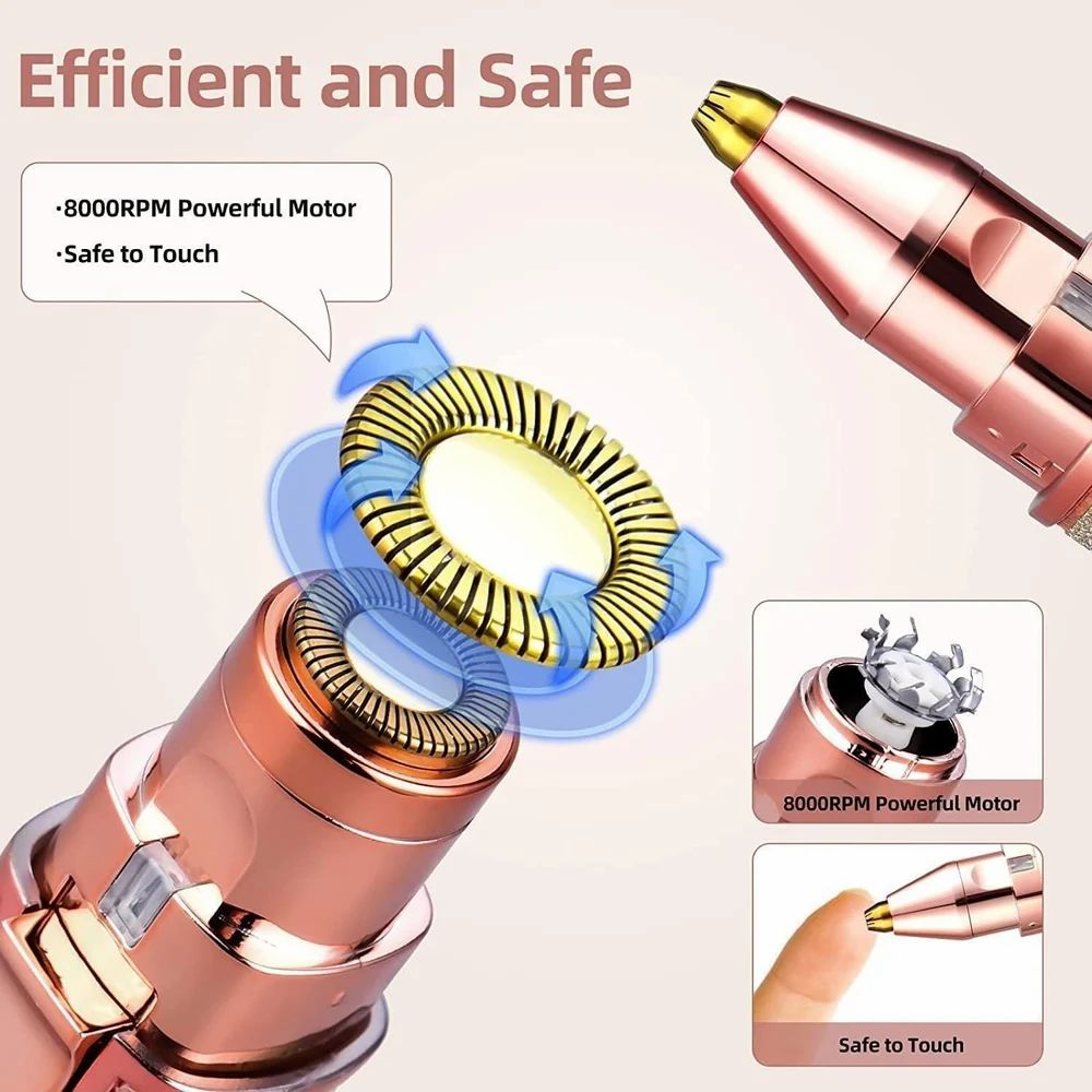 Multicolor Flawless 2 in 1 Beauty Trimmer