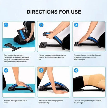 Magic Spine Stretcher for Back Pain Relief, Posture Correction & Flexibility