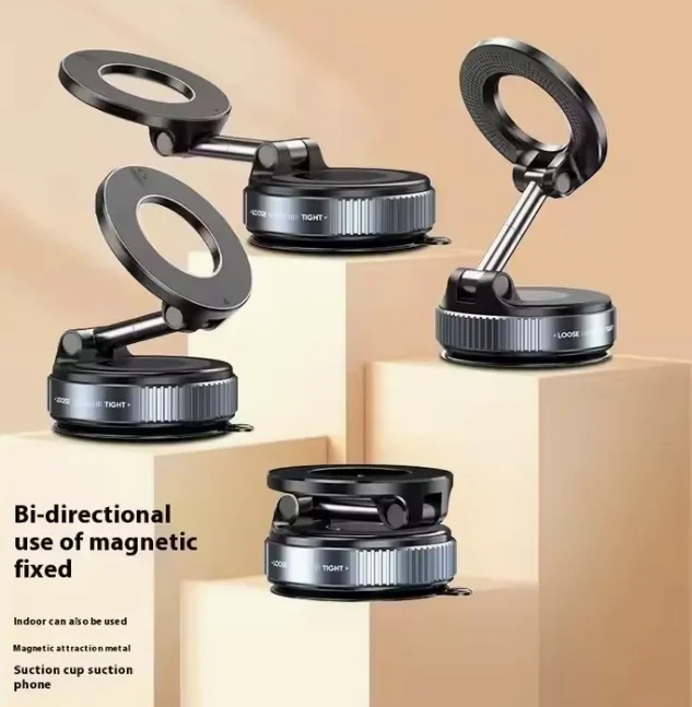 Ultra-Secure Magnetic Car Mount – For iPhone & Android